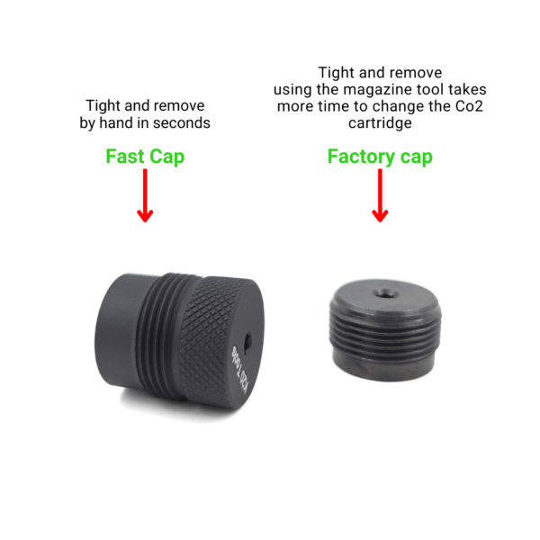 Fast Cap Adapter - For BYRNA SD EP LE - Co2 Quick Change